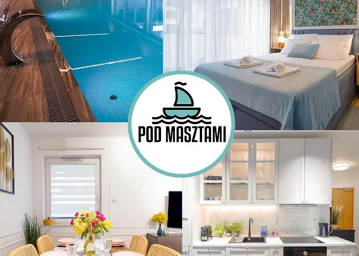Lulu Apartments - Pod Masztami - Apartament Dwupokojowy - Basen Silownia Parking