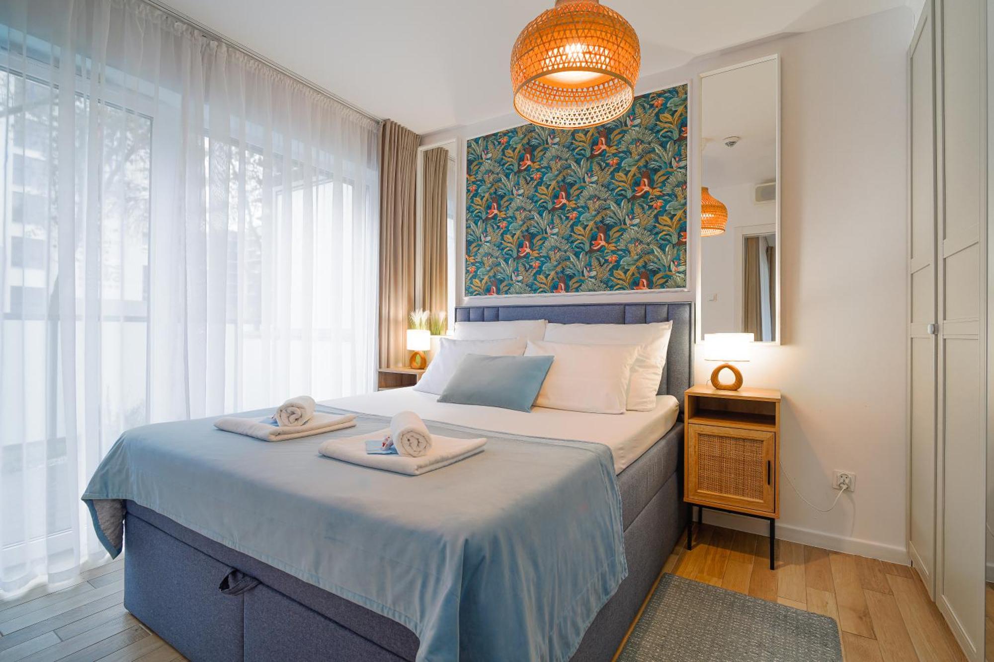 Apartament Lulu - Pod Masztami - Dwupokojowy - Basen Silownia Parking